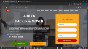 Aditya Packer Mover Aligarh & Etah